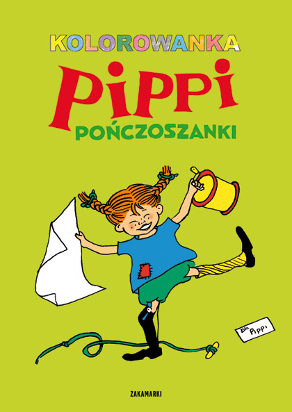 Kolorowanka Pippi Pończoszanki-0