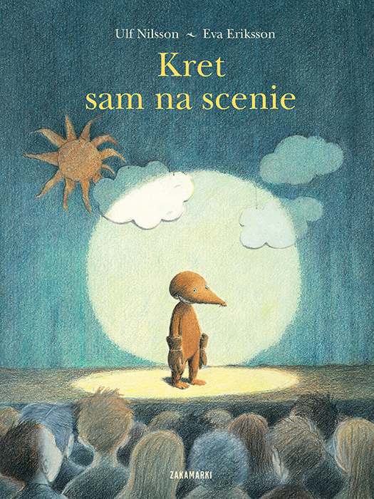 książki dla dzieci Kret sam na scenie